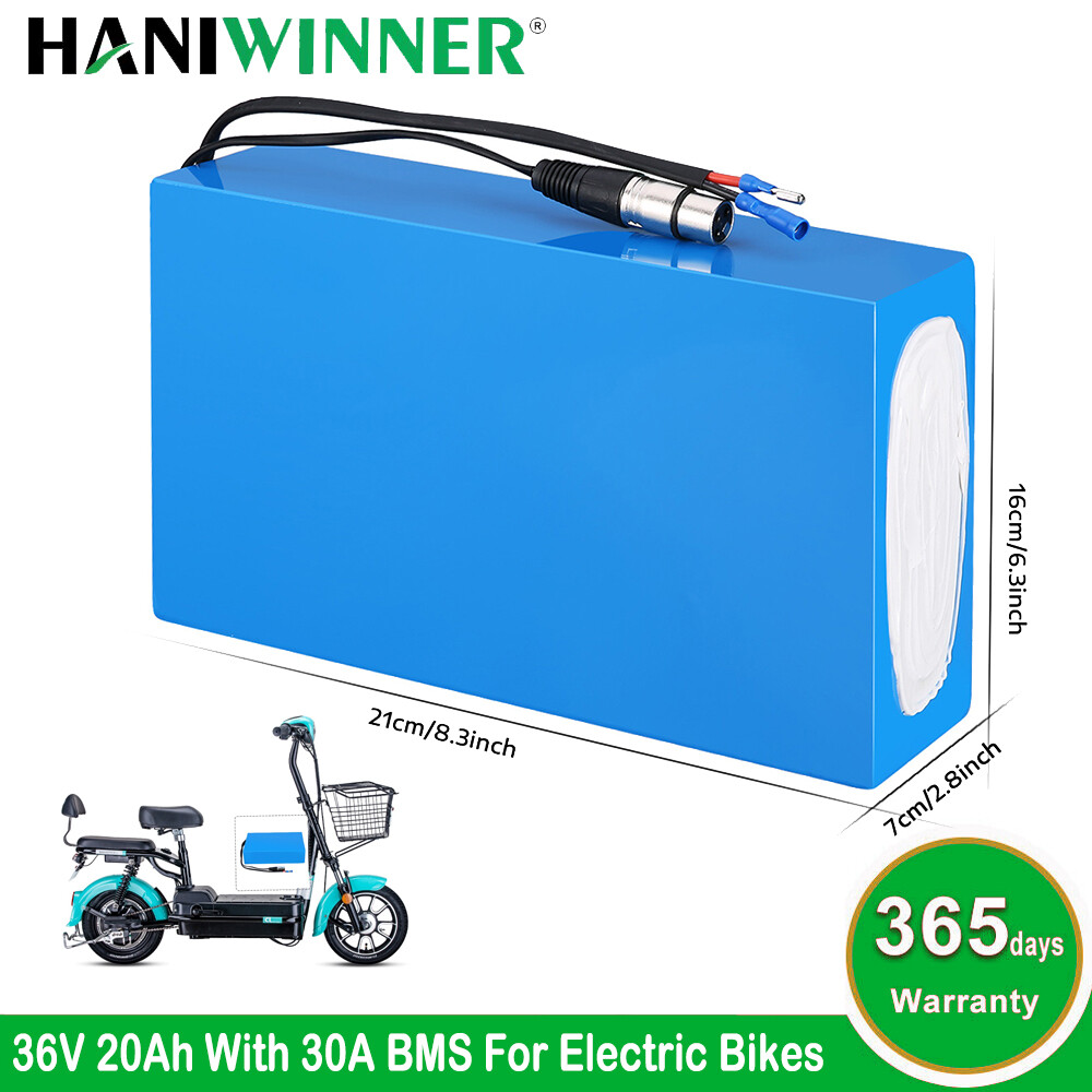 36V 20Ah E Bike Battery 720Wh Li-Ion Bicycle Battery For Electric