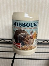 1993 Budweiser Stein, Missouri "Always in Season" N4118