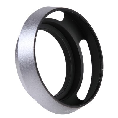 【US】58mm Curved Vented Lens Hood Sliver for Leica Leitz Zeiss Voigtlander M M-P