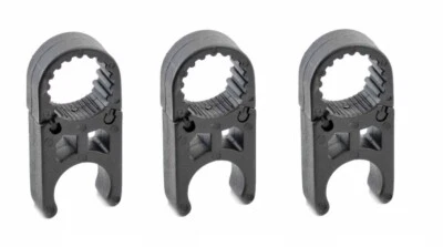 NAUTIKA Set 22 25 mm Rohr-Durchmesser Halteclip Klammer Schelle Halterung für Badeleiter