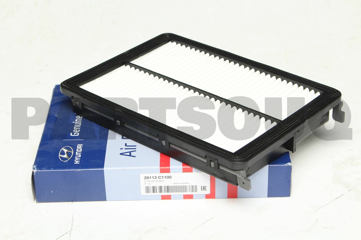 28113C1100 Genuine Hyundai / KIA FILTER-AIR CLEANER | eBay