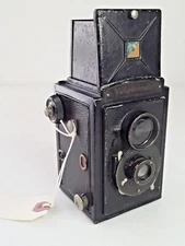 ENGLISH LETTER 1936 GERMANY VOIGTLANDER BRILLANT METAL CAMERA VOIGTAR F7.7 75MM 