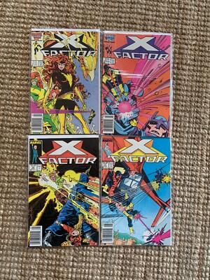 X-Factor Lot  #12 #13 (Marvel Comics February 1987) 14,16,17   VF RANGE