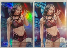 2024 Panini Photogenic WWE Cora Jade Silver /99 + Base #167