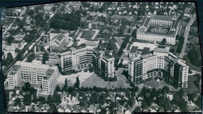 News Photo Aerial View Of Multi-Tenant Buildings Being Built Cityscape 6X8