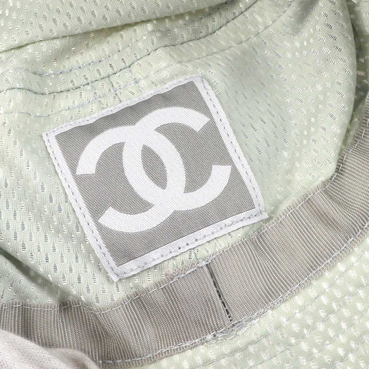 Chanel White Sport Line Bucket Hat #M Small Good 79398 | eBay display picture 1