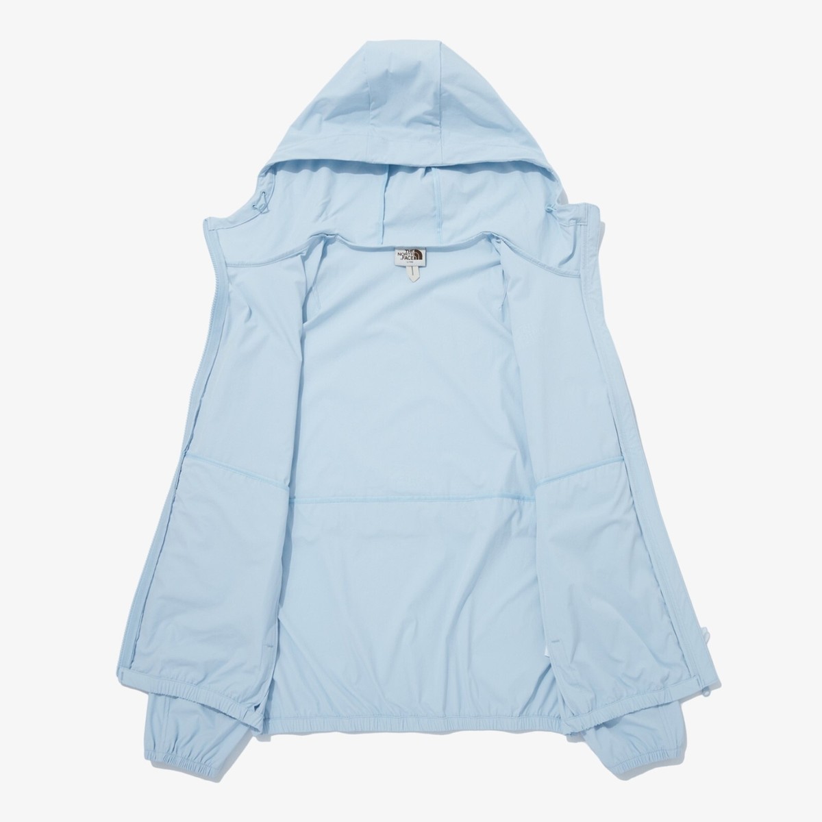 【新作】 THE NORTH FACE ★ 人気 M'S ICE RUN S/S HOOD ANORAK The North Face Korea ICE RUN JACKET NJ3BQ08M LIGHT_BLUE Cold