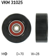 SKF VKM 31025 Spannrolle, Keilrippenriemen für SEAT,SKODA,VW