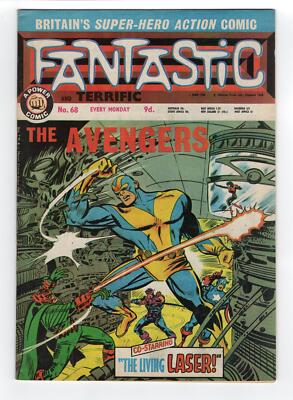 1966 MARVEL AVENGERS #34 1ST APPEARANCE OF LIVING LASER BILL FOSTER KEY RARE UK