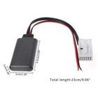12Pin Bluetooth Adapter Aux Cable Fit For Mercedes Benz W169 W245 W203 W209 X164