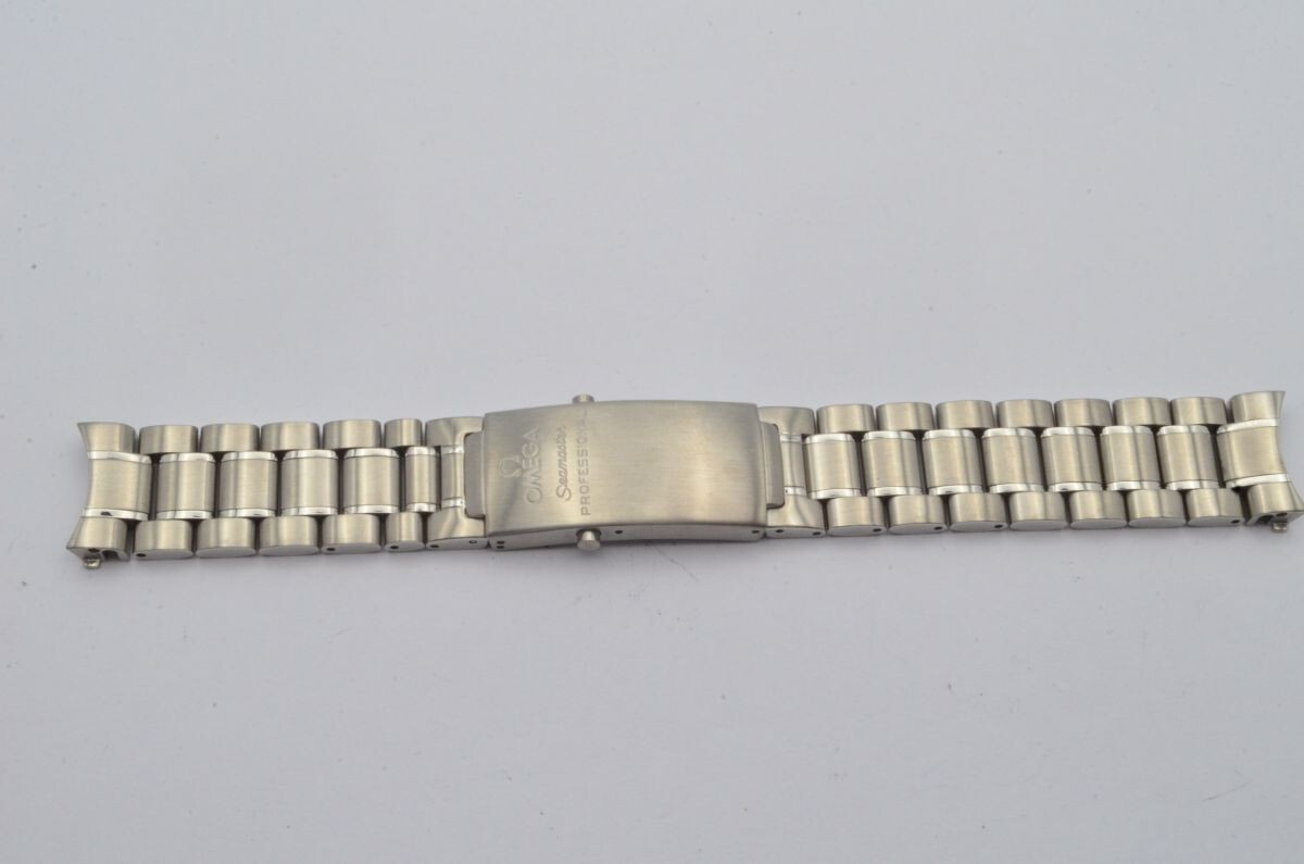 ジャンク品OMEGA Seamaster Professional ブレスレット OMEGA SEAMASTER PROFESSIONAL STAHL ARMBAND BRACELET 18MM RAR