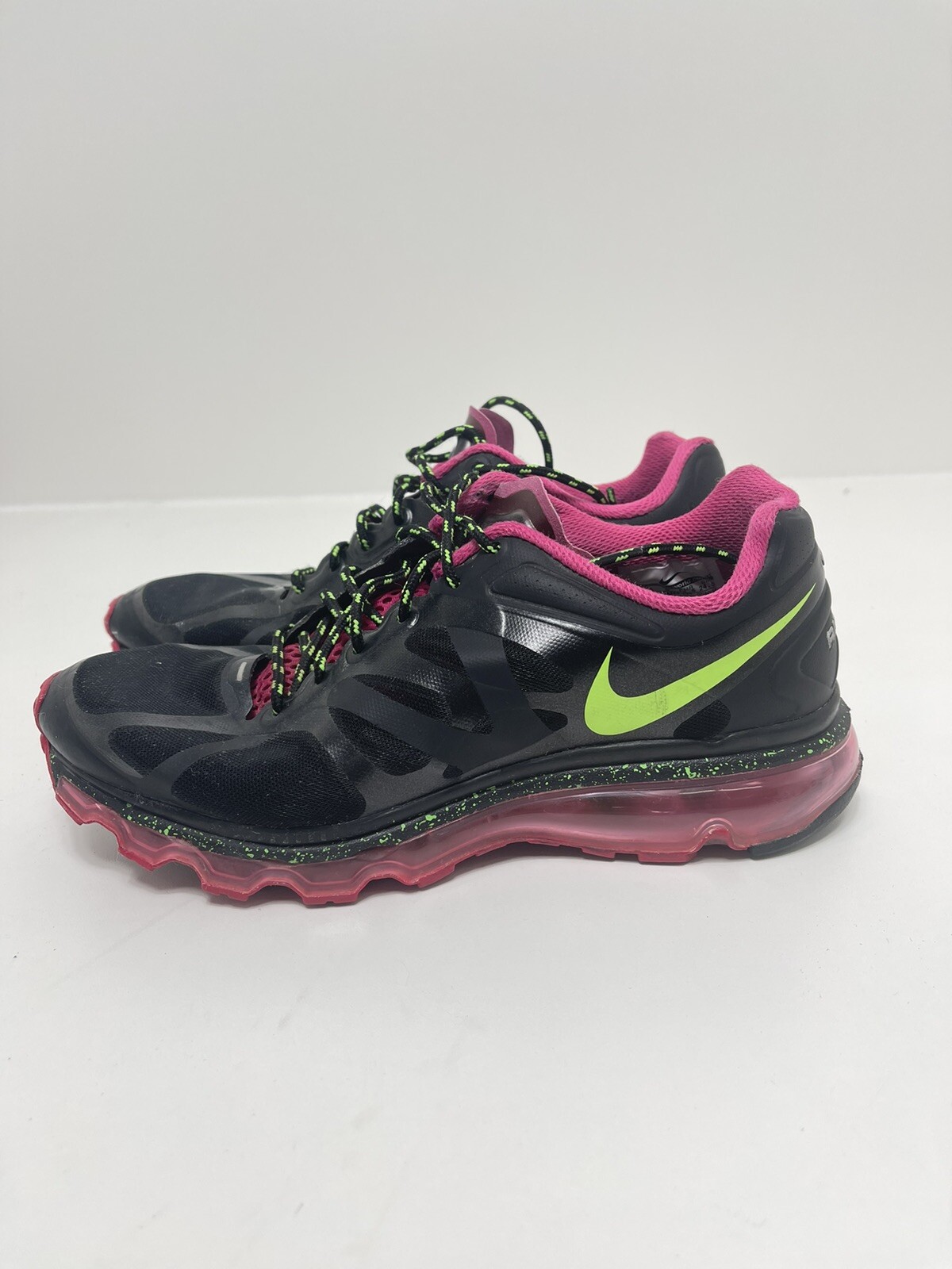 Womens NIKE AIR MAX + 2012 ANTHRACITE-PINK SPARK … - image 2