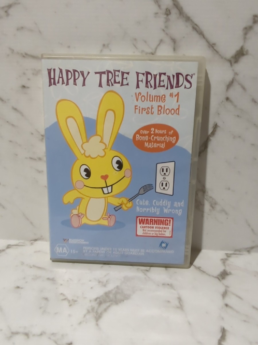 Happy Tree Friends - First Blood : Vol 1 (DVD, 2002) Region 4