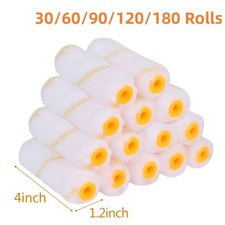 30-180 Rolls Microfiber 4 Paint Roller Covers...