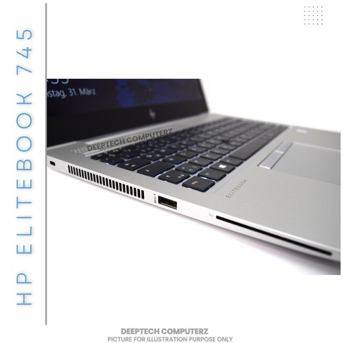 HP EliteBook 745 G5 Laptop 14" inch AMD Ryzen 7 Pro 32GB RAM 2TB SSD Windows 11 - Picture 5 of 8