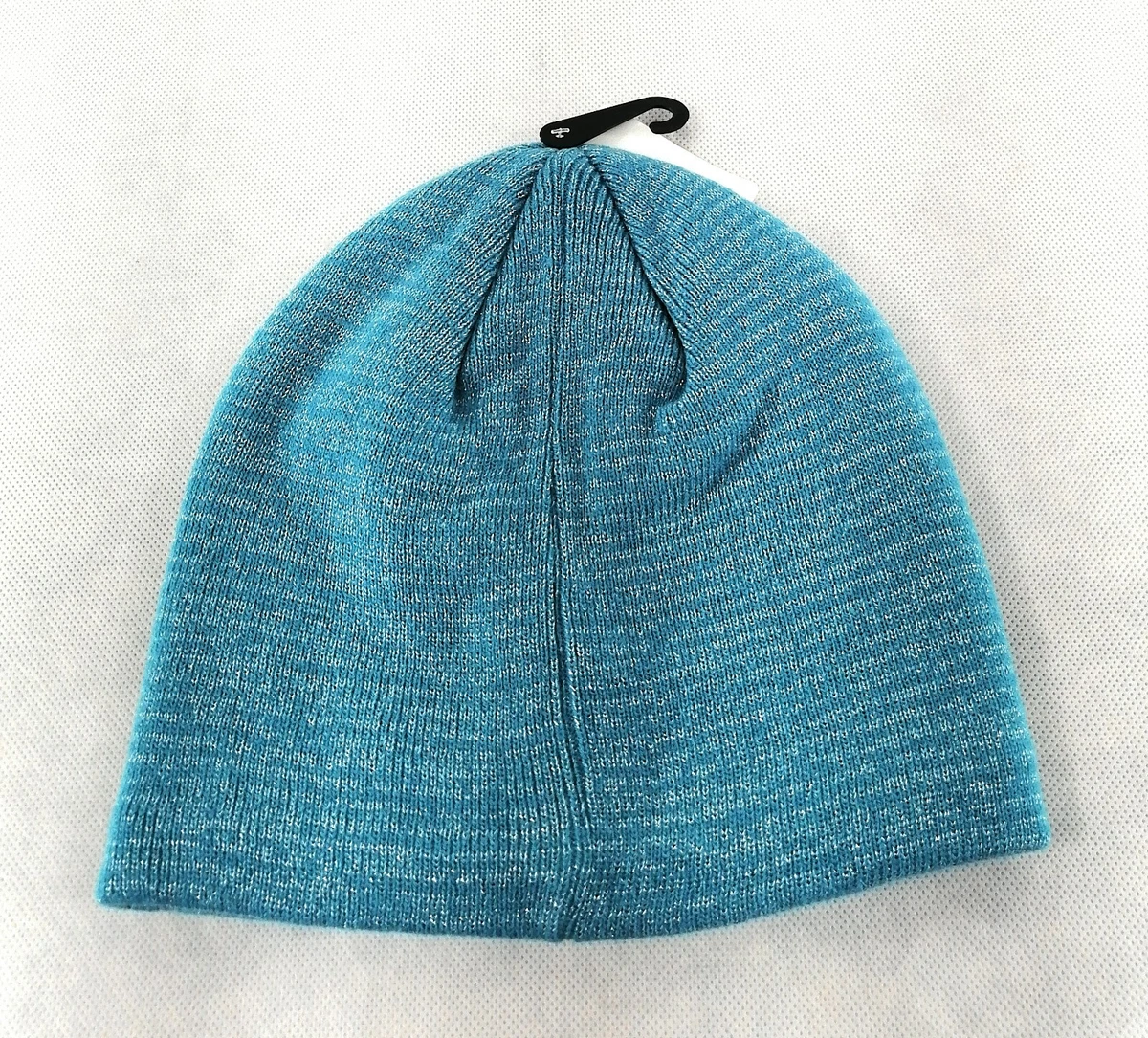 aqua blue beanie