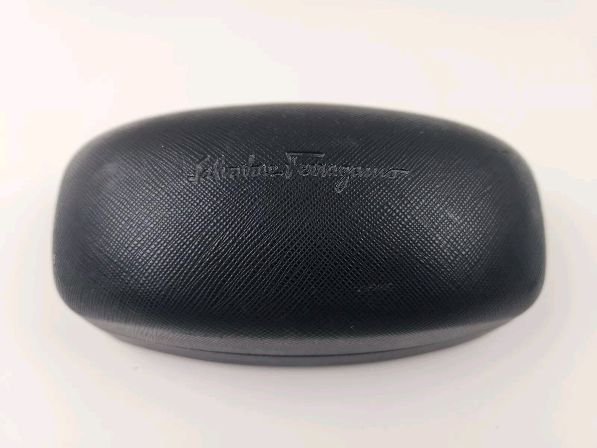 Salvatore Ferragamo Black Hard Clamshell Case For Eye  display picture 1