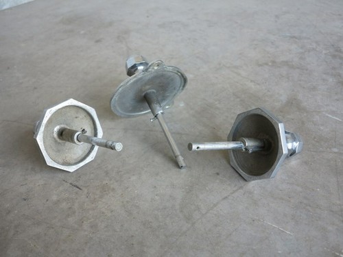 Original Reclaimed Antique Chrome Plated Bathroom Waste Pull - Toilet Handle - Picture 6 of 7