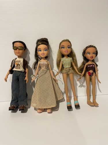 Bratz Doll Bulk Lot Carry Case Clothes Accessories Yasmin Cade Dana 4 Dolls Rare - Picture 4 of 22