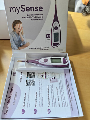 mySense Basalthermometer mit App für Verhütung und Kinderwunsch