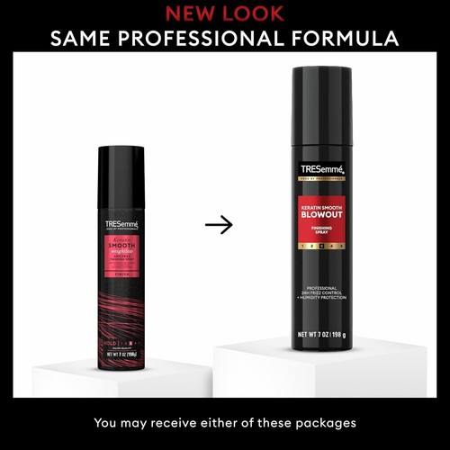 TRESemmé Anti-Frizz Finishing Spray Keratin Smooth for a Flexible Hold, Weightle - Picture 4 of 10