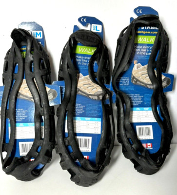 Stabil Traction Tread Cleats Grip on Ice and Snow. Asst. Sizes, Price per Pair