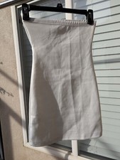 Womens shein white sleeveless dress sz xs