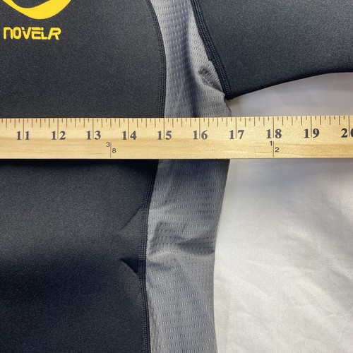 Novelr Sauna Neopren Kurzarm T-Shirt Damen Medium schwarz Frontreißverschluss neu - Bild 3 von 15