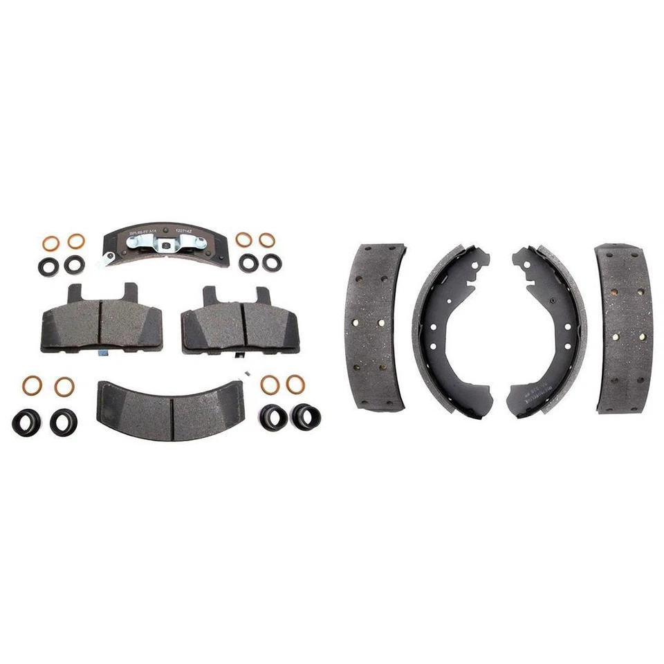 Brake Pad Shoe Set Fits 1993 1994 1995 1996 1997 1998 1999 GMC C1500 Front Rear - Image 4 of 4