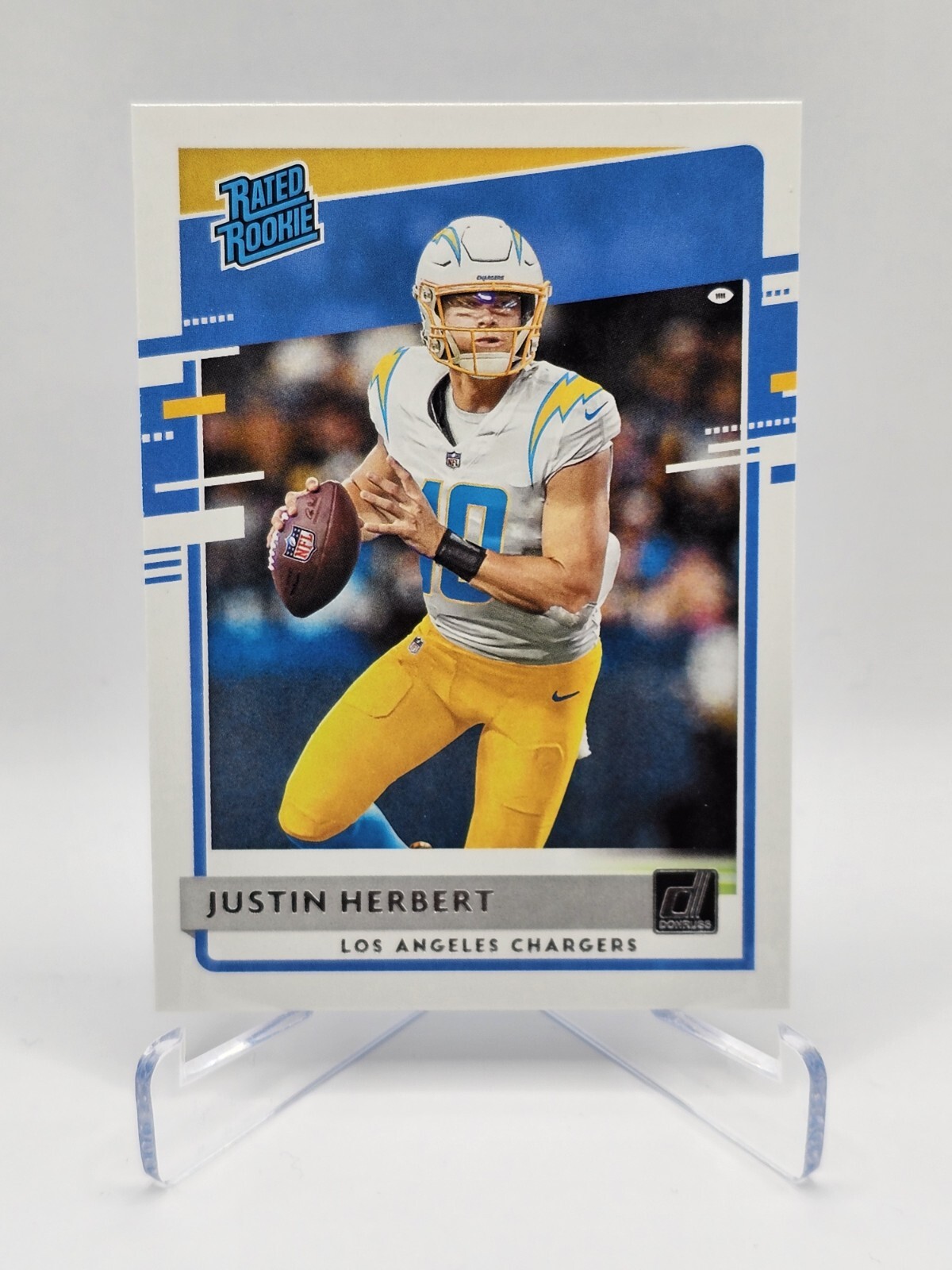 Justin Herbert Panini Donruss #303 Base