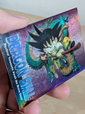 1995 Bird Studios Dragon Ball Chromium Refractor Chase Cards