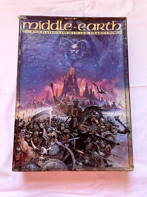 Vintage Herr der Ringe Mittelerde Fantasy Rollenspiel.