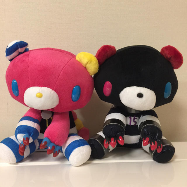 TAITO Chax GP Gloomy Bear Nanbaka Collaboration Plush Jugo & Uno