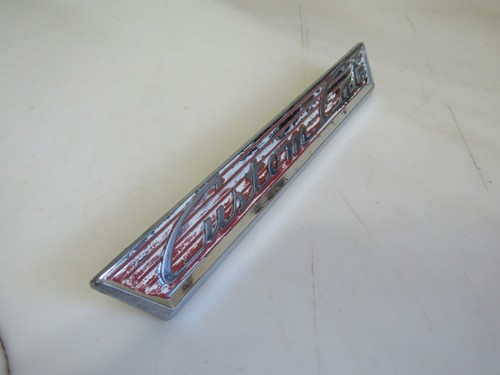 Vintage 1955 1956 Ford Custom Cab Truck Door Emblem - Picture 4 of 7