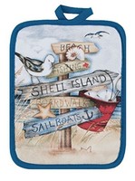 Kay Dee Designs Potholder, Beach Signs, R2932, New, Free Shipping on sale Kay Dee Designs Potholder, Beach Signs, R2932, New, Free Shipping on sale