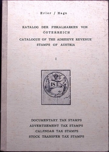 ÖSTERREICH: 1978 Katalog der Klebeeinnahmenmarken Österreichs - Erler/Hagn * - Bild 2 von 12
