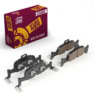 Front Ceramic Disc Brake Pad Set For 17-25 Audi A4 17-25 A4 Allroad A4 Quattro
