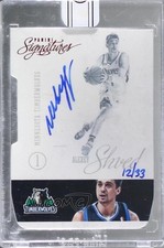 2015 Replay 12/33 Alexey Shved (2012-13 Panini Signatures Red) Buyback Auto 0ad