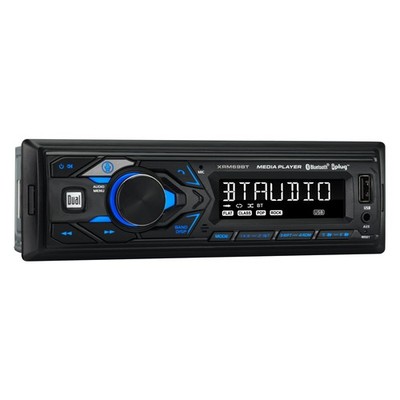 Dual Electronics XRM69BT 7-Character LCD Single DIN Car Stereo | Bluetooth Ha...