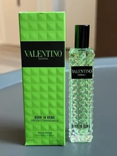 Green Stravaganza💚Donna Born In Roma Valentino .5oz/15ml Perfume Travel Spray