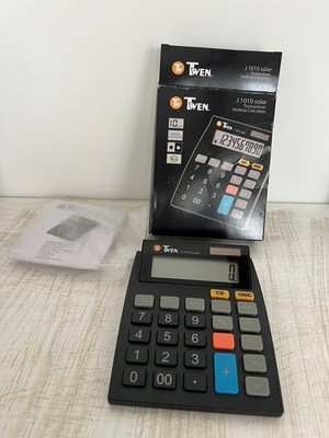 Desktop Calculator/ TWEN J1010 Solar Tischrechner   10-stellig