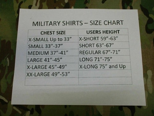 NEW US ARMY ISSUE COMBAT UNIFORM TOP FRACU FLAME RESISTANT SHIRT DIGITAL CAMO - Picture 8 of 16