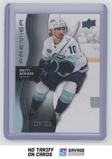 2023-24 Upper Deck Premier Matty Beniers /299 #15 Seattle Kraken