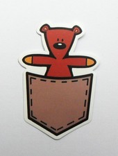 vianille - Sticker autocollant Mr BEAN - 6,5 x 4,5 cm