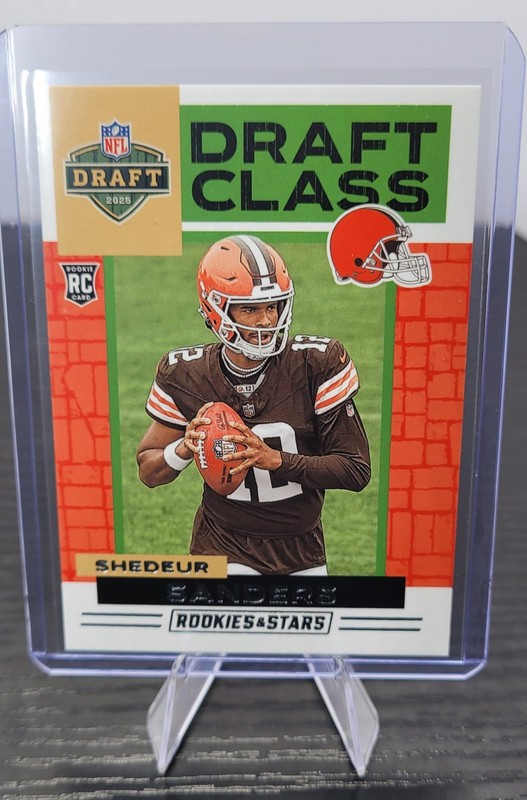 2025 Panini Rookies & Stars Shedeur Sanders #19 Draft Class Cleveland Browns