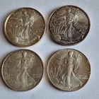 United States Mint American Eagle Silver Coins 1987-2014 1 oz .999 Lot of 4
