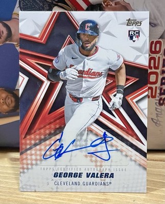 2026 Topps Series 2 George Valera RC BSA2-GV Baseball Stars Autograph Card