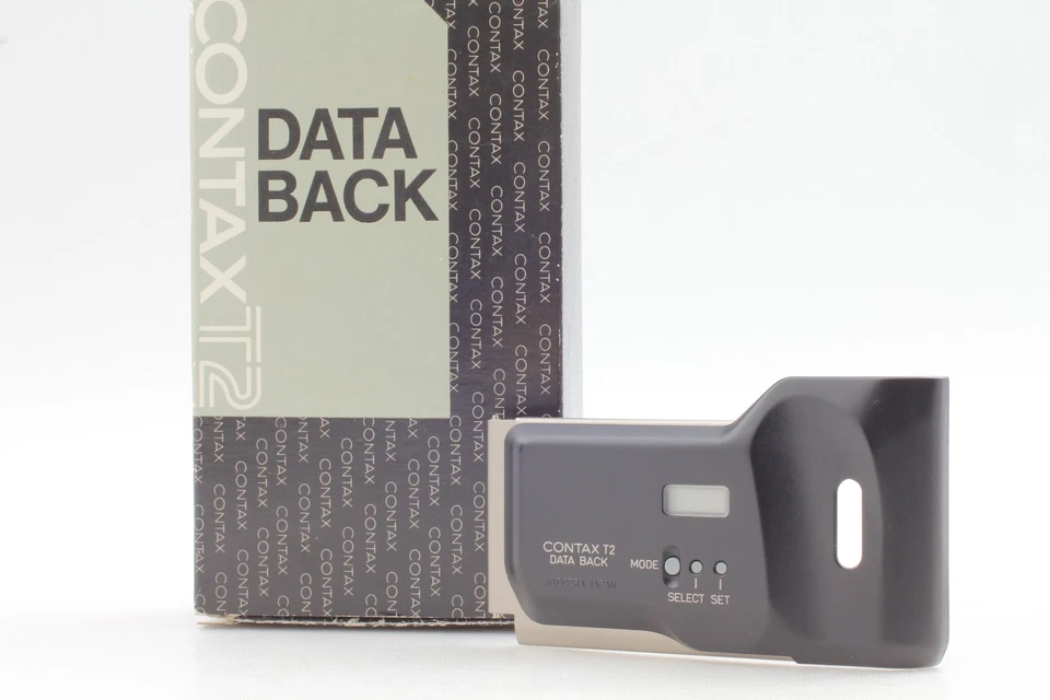 Tested [ MINT in Box ] Contax Data Back Door Titan Silver For T2 T2D From JAPAN - Image 4 of 4