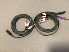 Ortofon SPK 200 Lautsprecherkabel 2x2,5 m, konfektionert,bi-wiring,guter Zustand