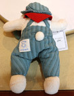 NWT Vintage 1999 Bunnies by the Bay Glee Christmas Bunny Handcrafted Plush — photo 2